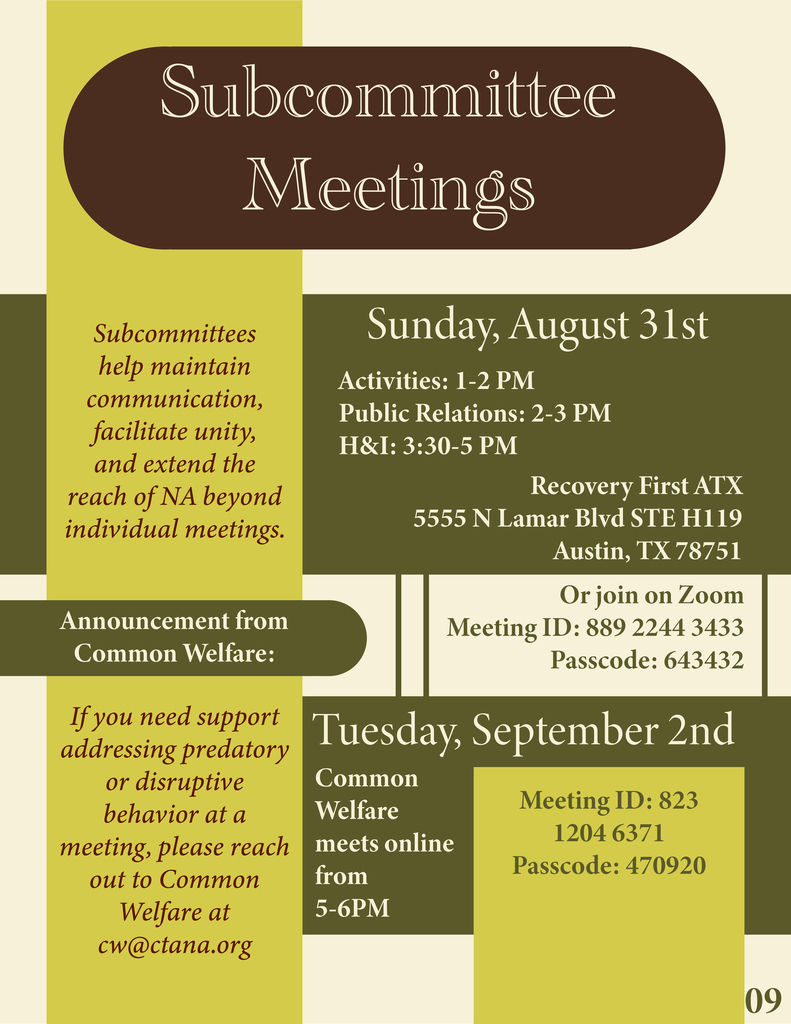 CTANA Newsletter 20250809-11