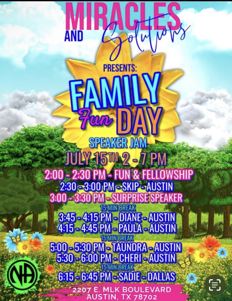 Family Fun Day July 15