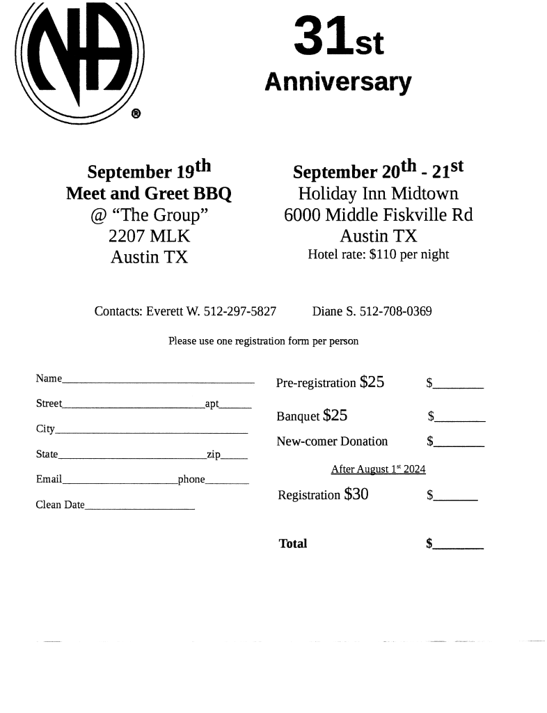Miracles & Solutions 31st Anniversary