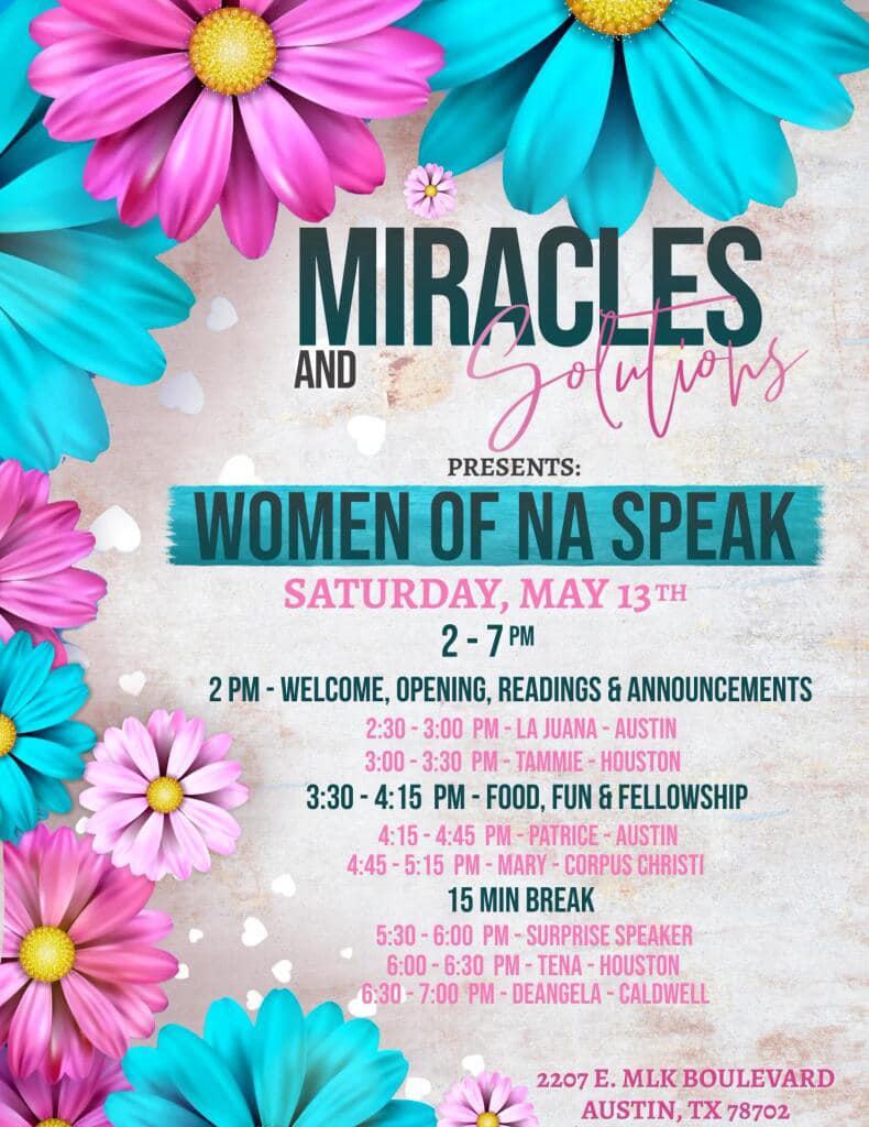 Women of NA Speak