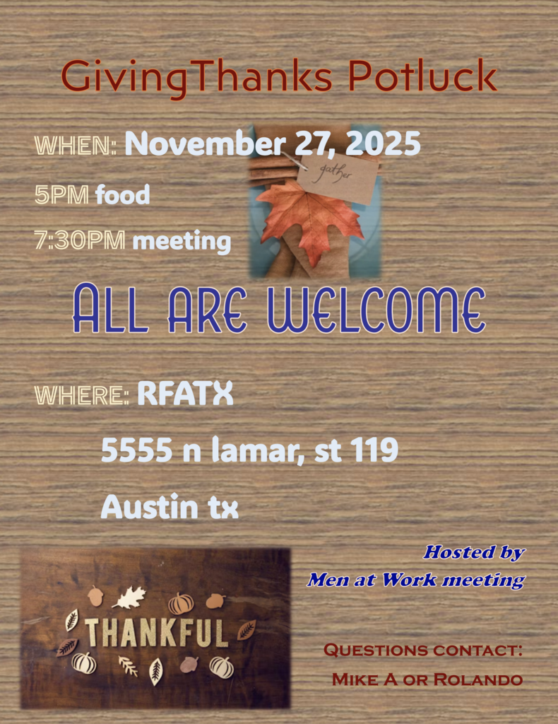 Men At Work November 27 2025