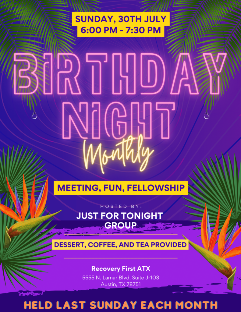 Monthly BIRTHDAY NIGHT