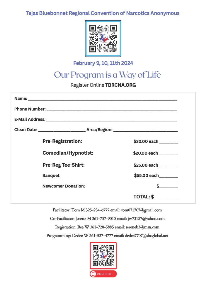 Registration Hotel Flyer Banquet