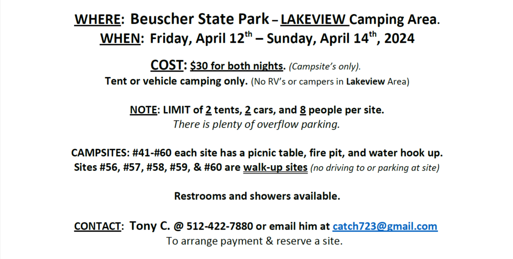 CTANA 12th Annual Campout