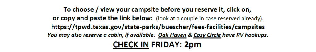 CTANA 12th Annual Campout