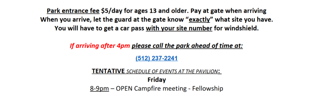 CTANA 12th Annual Campout